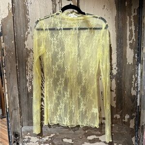 Lace layering shirt!